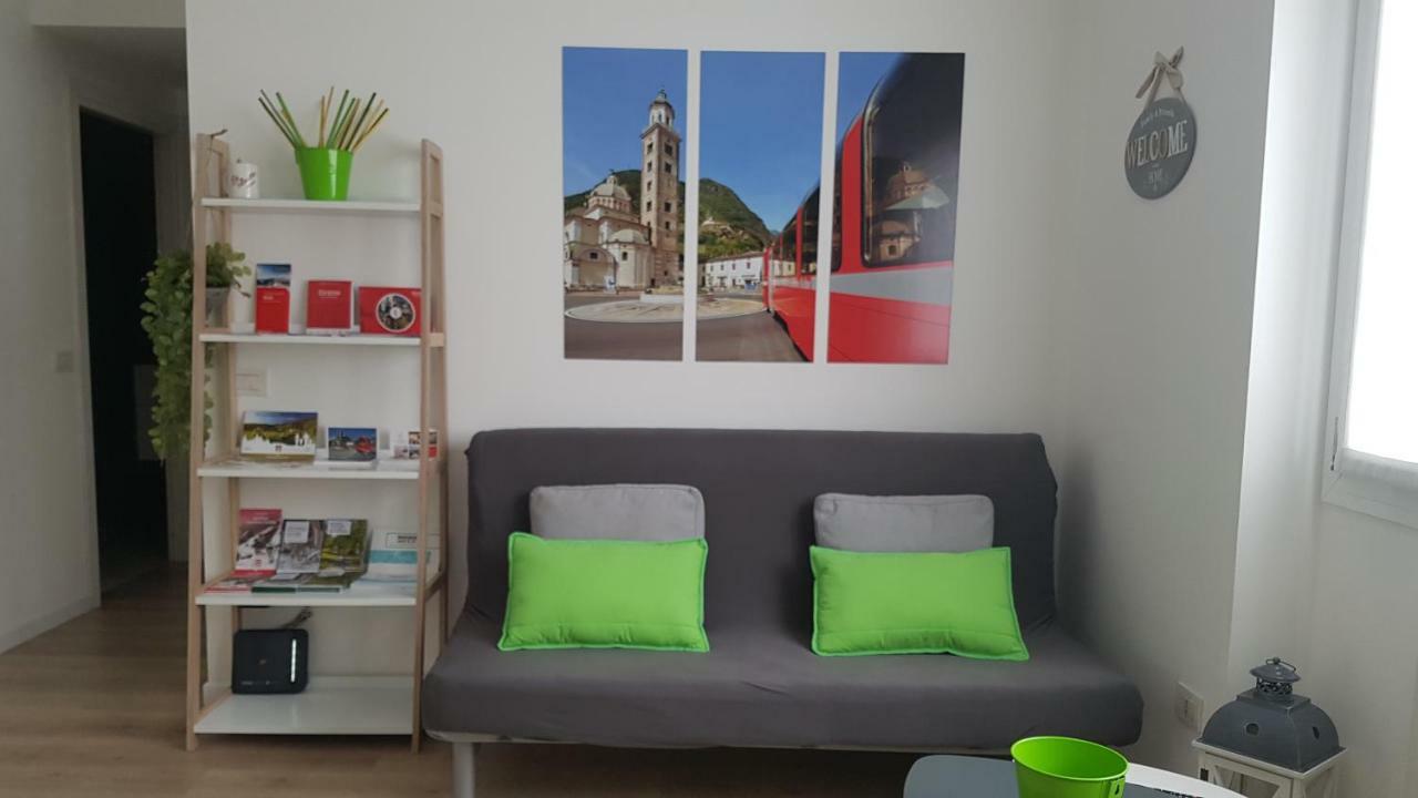 Le Stanze Del Trenino Rosso Apartment Tirano Luaran gambar