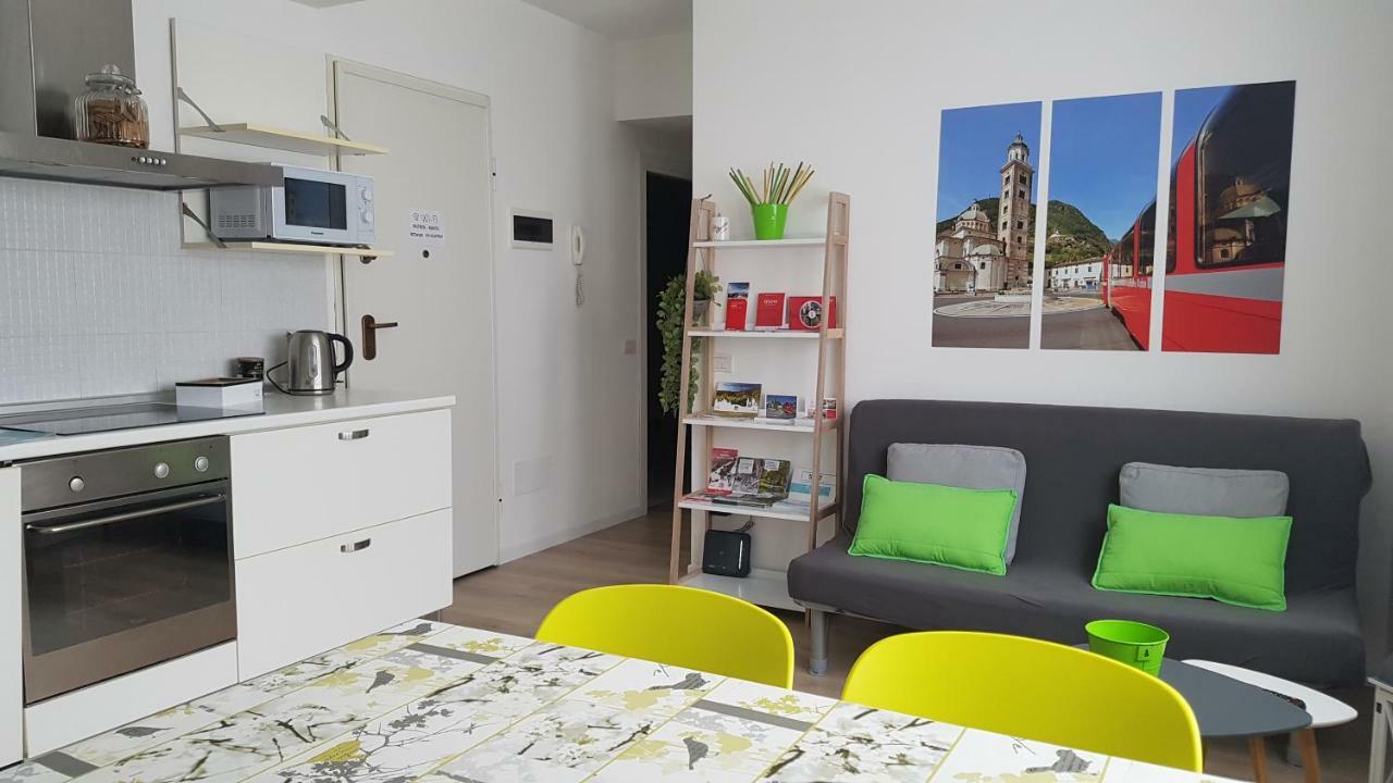 Le Stanze Del Trenino Rosso Apartment Tirano Luaran gambar