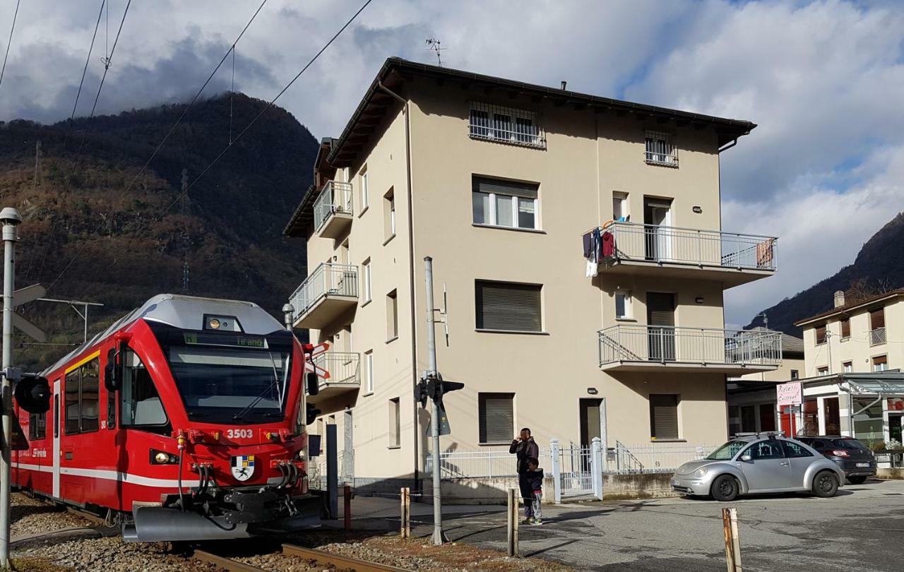 Le Stanze Del Trenino Rosso Apartment Tirano Luaran gambar